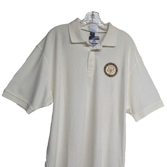 Ronald Reagan Presidential Library Gipper Gear 2011 Polo Shirt Men X-Large 100 - Picture 3 of 9